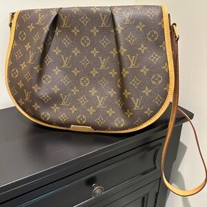 Louis Vuitton Menilmontant MM (large) Crossbody Bag